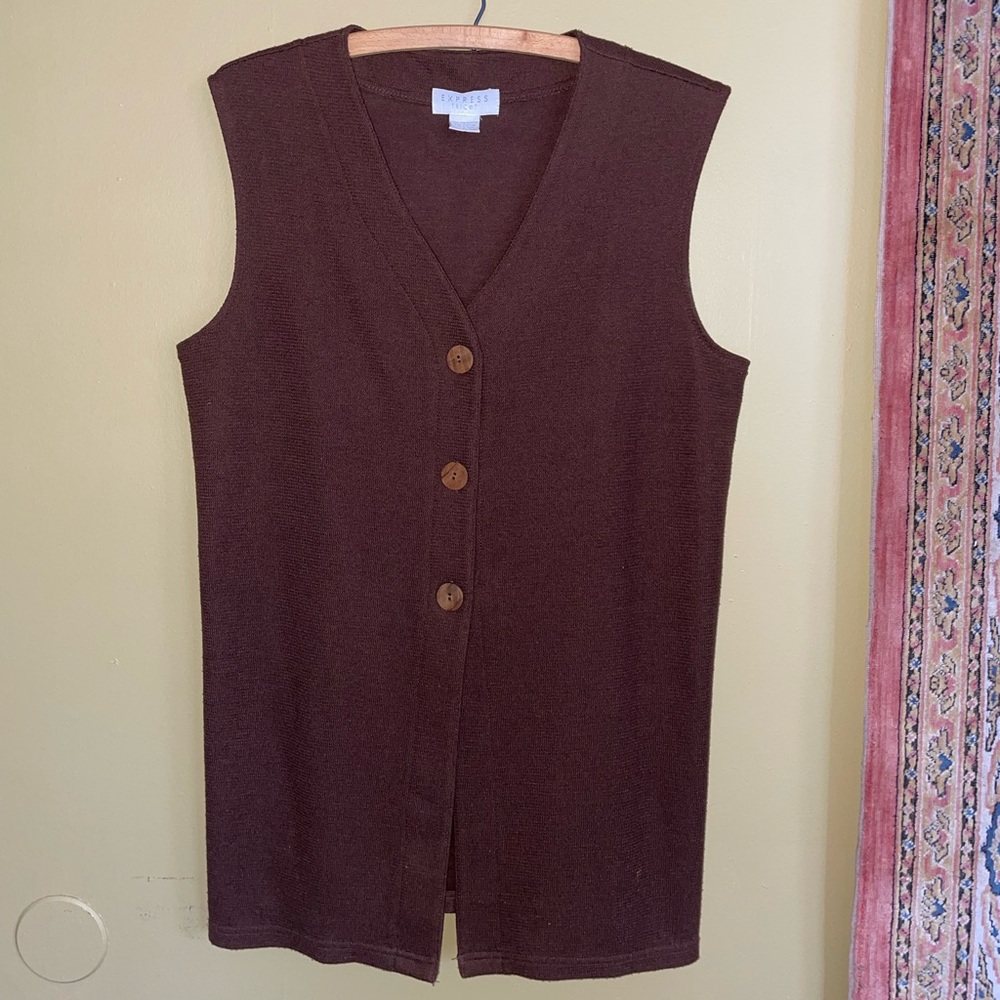 Vintage Express Sweater Vest